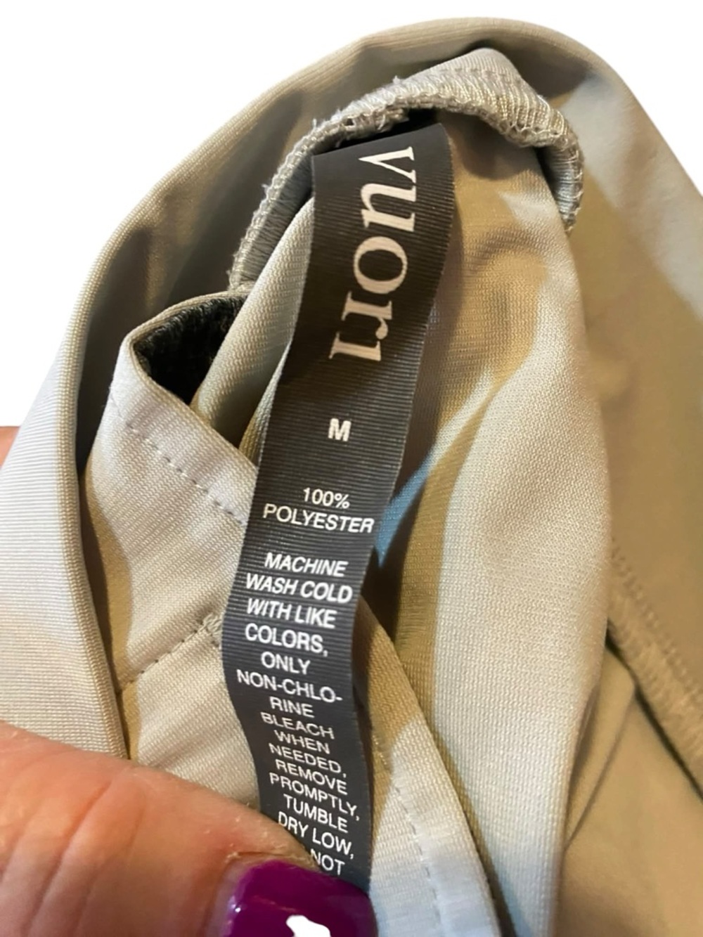 NWOT Vuori meta wideleg TAN Size M - Picture 4 of 4